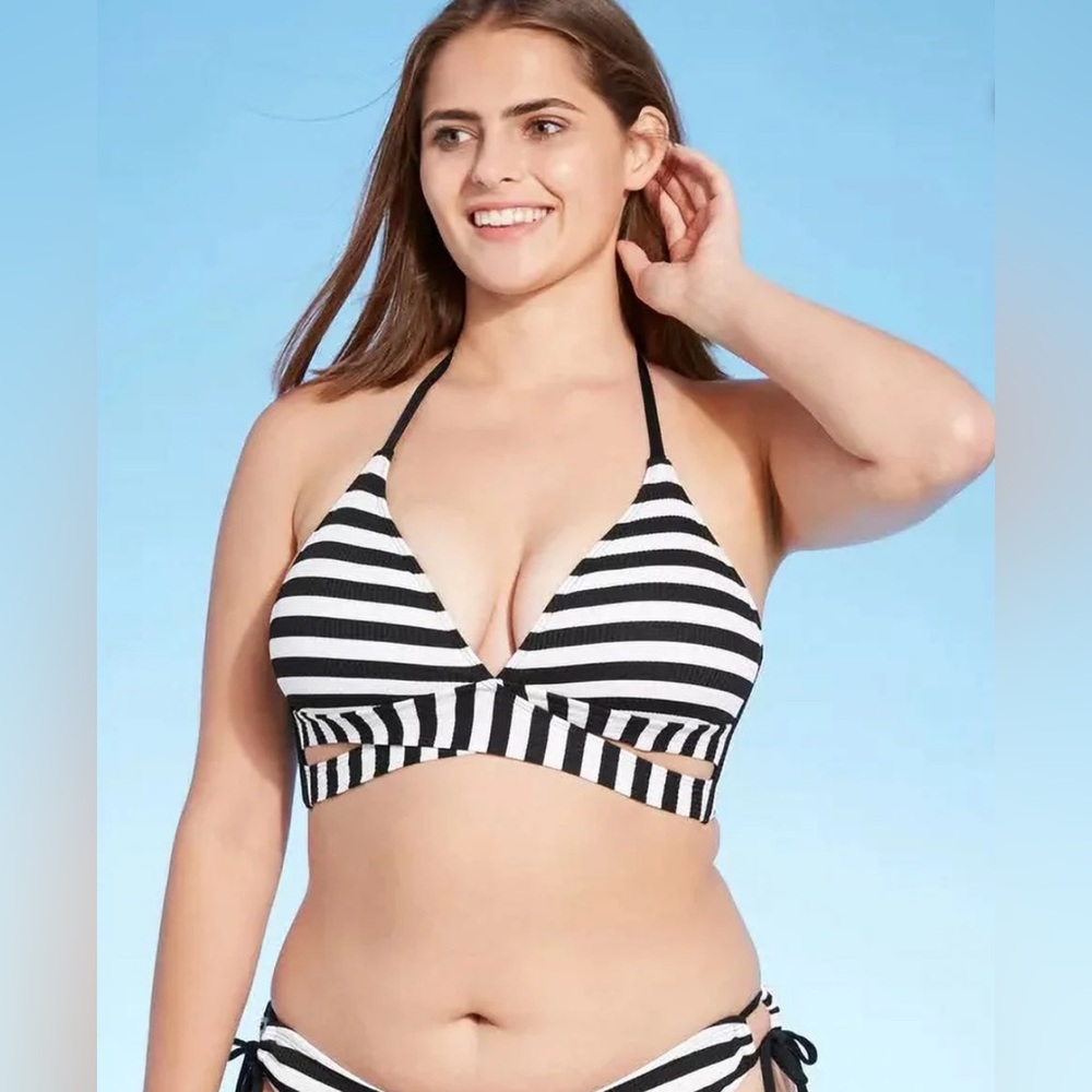 KONA SOL • Women’s XL Faux Wrap Bikini Top - Picture 3 of 8